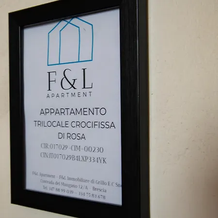 Trilocale Crocifissa Di Rosa F&l Brescia